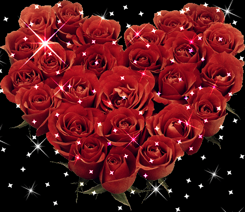 Открытки с сердцем из роз скачать бесплатно. Открытки с сердцем из роз онлайн.
