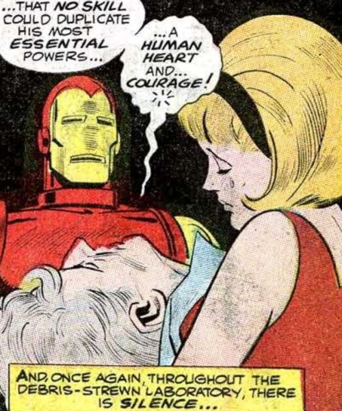 Открытки с Дженис Корд из комиксов про Железного Человека.  