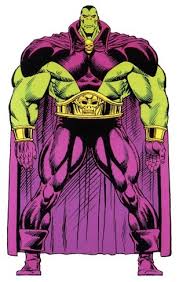 Открытки с Драксом Разрушителем врагом Тора из комиксов Марвел.