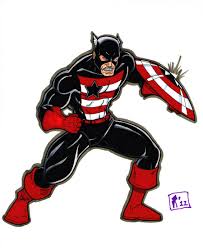 Открытки с С.Ш. Агентом из комиксов про Капитана Америку от Марвел.