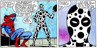 Открытки с Пятном злодеем из комиксов про Человека Паука.    