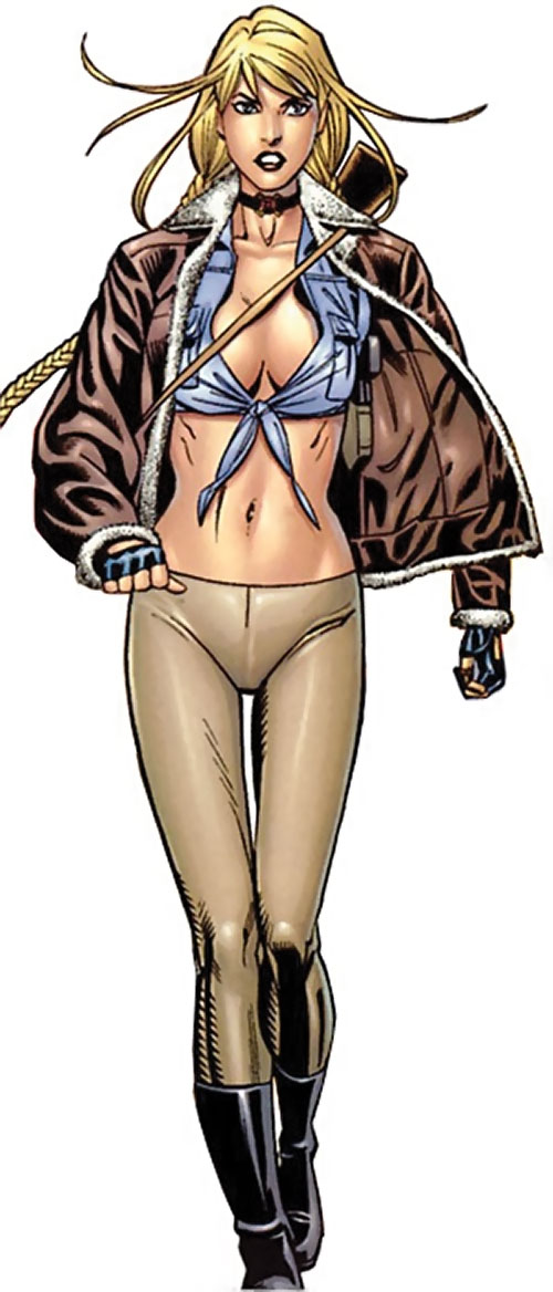 Открытки с Эльзой Блудстоун из Вселенной комиксов Марвел скачать.