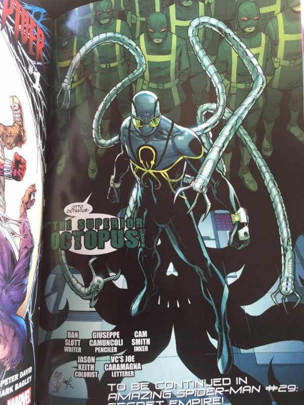 Открытки с Отто Октавиусом скачать бесплатно. Открытки с Доктором Осьминогом.