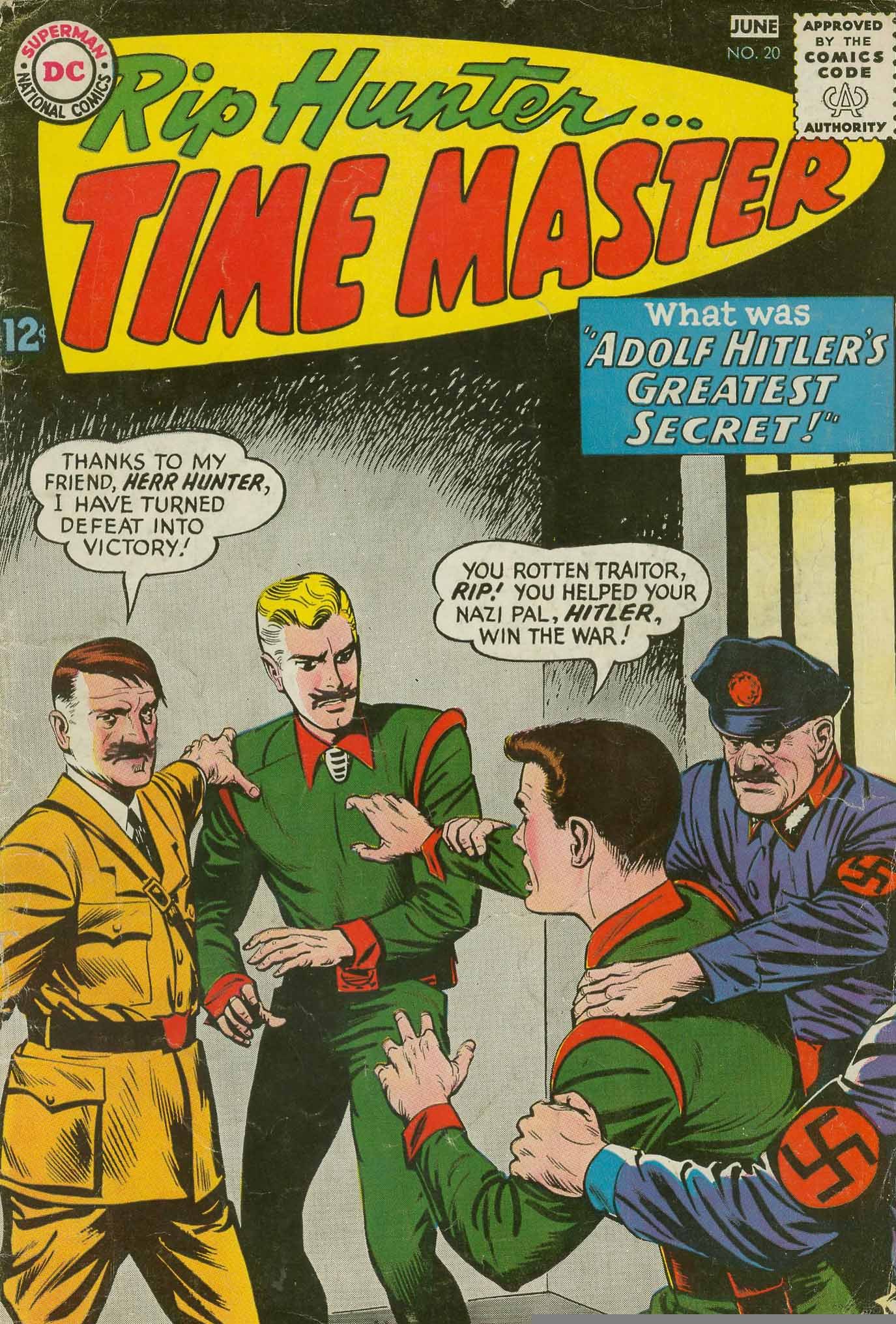 Открытки с Рип Хантером скачать бесплатно от комиксов ДС.    