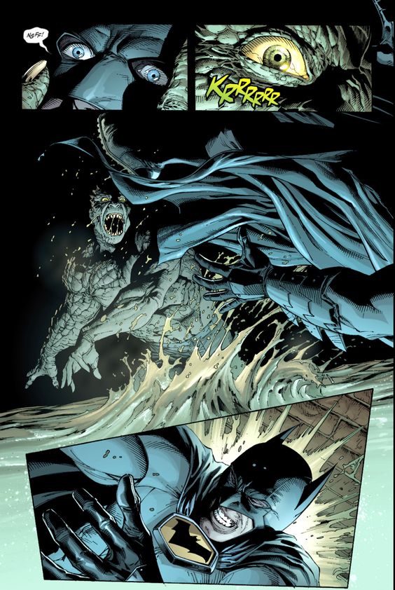 Открытки с Киллером Кроком по комиксам ДС скачать бесплатно.