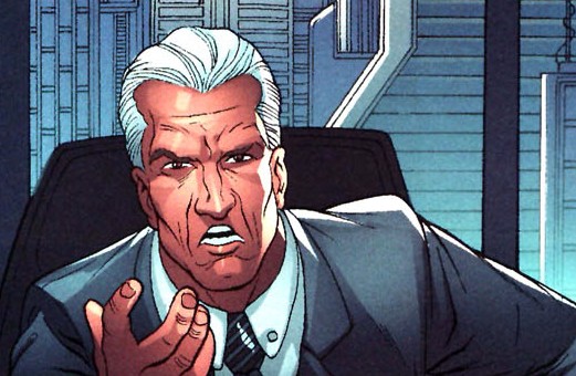 Открытки с Джастином Хаммером из комиксов про Человека Паука.