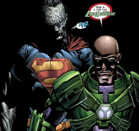 Открытки с Лексом Лютором из комиксов ДС скачать бесплатно. 