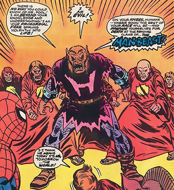 Открытки с Ненавистником суперзлодеем из комиксов Вселенной Марвел.