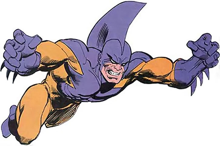 Открытки с Тигровой Акулой страшным злодеем из комиксов Марвел.