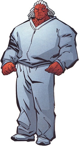 Открытки со злодеем Бриком из Вселенной комиксов ДС скачать.