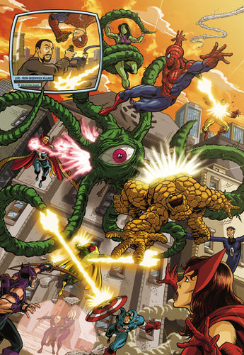 Открытки с Шума - Горатом из комиксов Вселенной Марвел скачать.