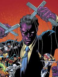 Открытки с Пурпурным Человеком злодеем из комиксов Марвел.  