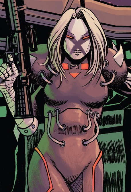 Открытки с Беллоной из сестёр по комиксам Вселенной Марвел. 