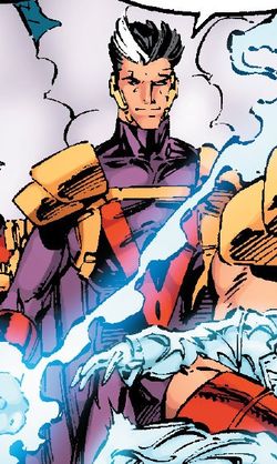 Открытки с Хромом Фабианом Кортезом из Аколитов комиксов Марвел.