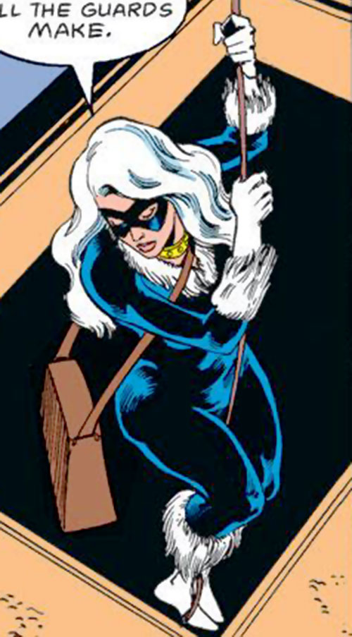 Открытки с Черной Кошкой из Спайдермена по комиксам Марвел. 