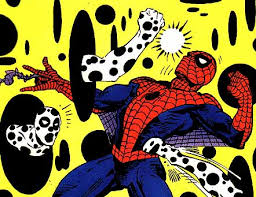 Открытки с Пятном злодеем из комиксов про Человека Паука.    