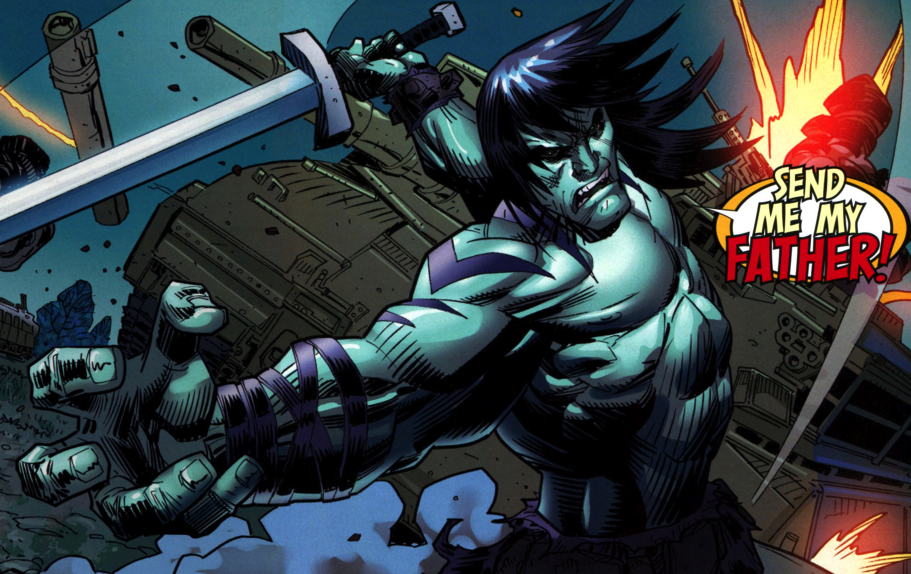 Открытки с Скааром из комиксов Вселенной Марвел скачать бесплатно.