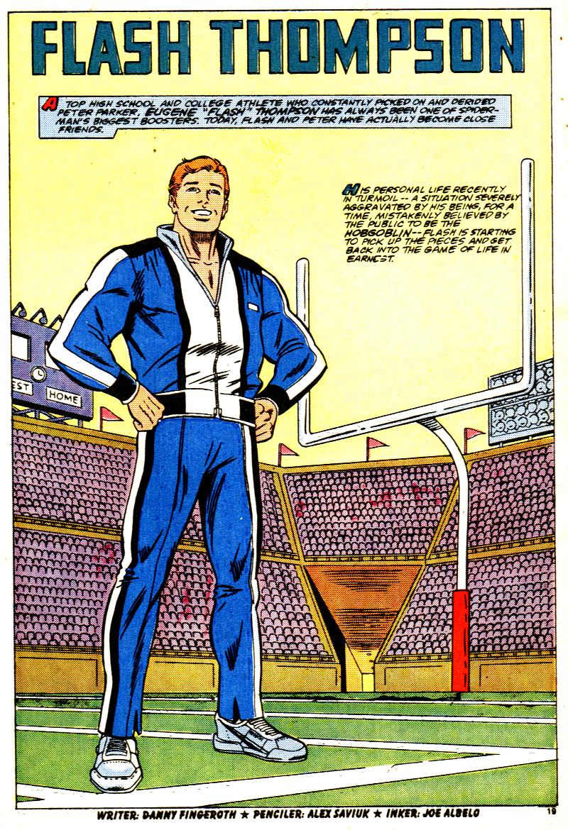 Открытки с Флэшем Томпсоном из комиксов про Спайдермэна от марвел.