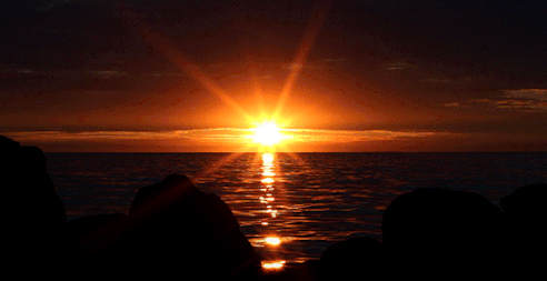 Открытки с закатом скачать бесплатно. Открытки с закатом gif.