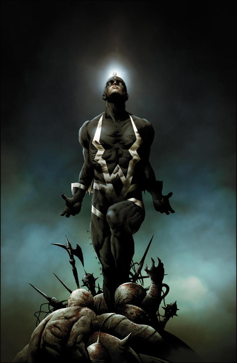 Открытки с Черным Громом из комиксов Вселенной Марвел скачать.