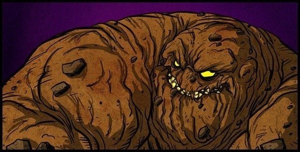 Открытки с Глиноликим по комиксам. Открытки со злодеями из комиксов.