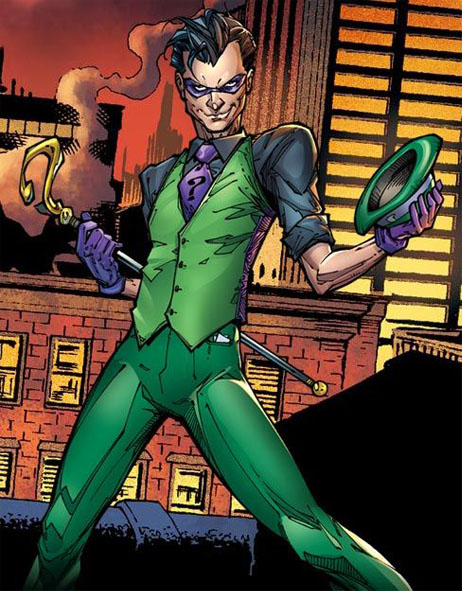 Открытки с Загадочником скачать бесплатно по комиксам о Бетмэне.