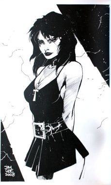 Открытки со Смертью из Вселенной комиксов ДС скачать бесплатно.