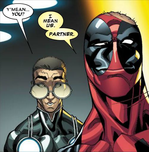 Открытки с Визлом из комиксов про Дедпула Вселенной Марвел. 