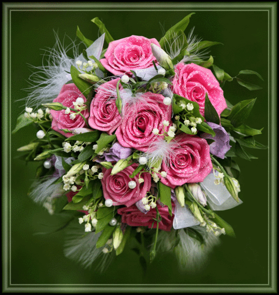 Скачать бесплатно анимационные открытки с цветами. Красивые открытки с цветами.