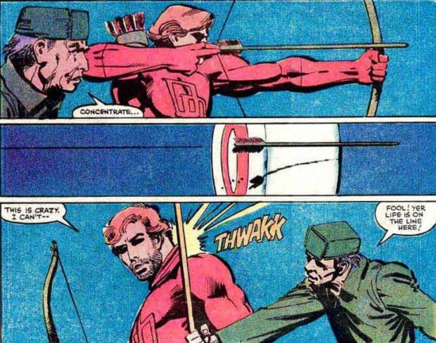 Открытки со Стиком из комиксов Вселенной Марвел скачать бесплатно.