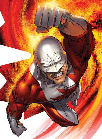 Открытки с Омегой Майклом Пойнтером из комиксов от Марвел.  