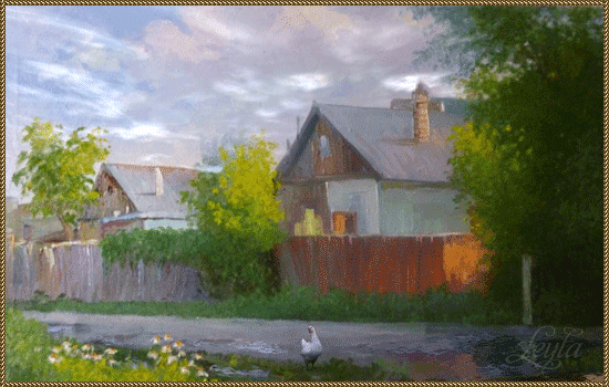 Открытки с деревней скачать. Открытки с деревней бесплатно.