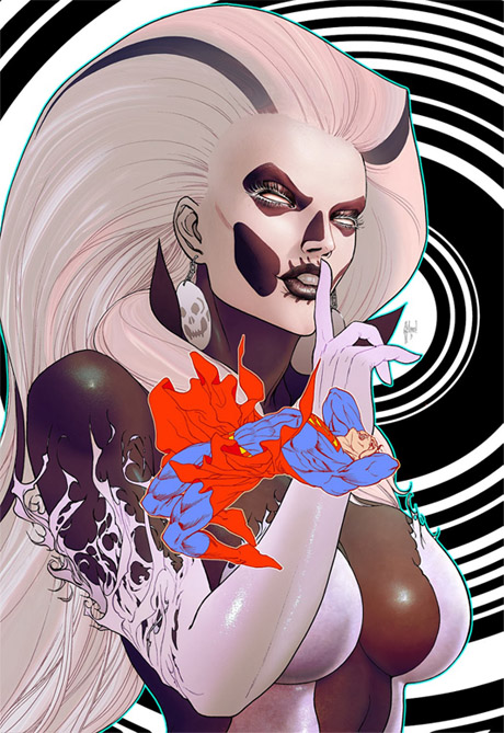 Открытки с Серебряной Банши скачать бесплатно из комиксов ДС.