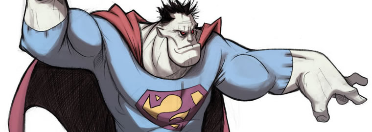 Открытки с Биззарро из комиксов Вселенной ДС скачать бесплатно.