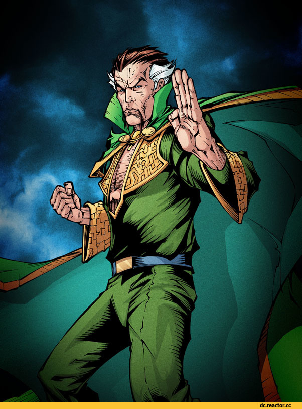 Открытки с Рас аль Гулем из комиксов. Открытки с Рас аль Гулем скачать.