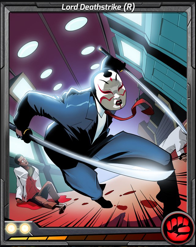 Открытки с Лордом Смертельным Ударом из комиксов Вселенной Марвел.