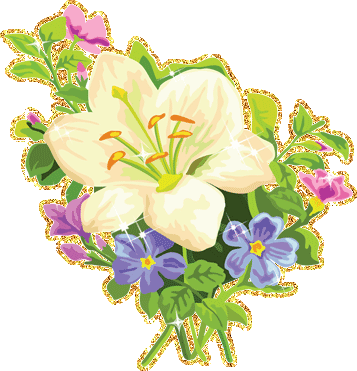 Открытки с букетом лилий скачать бесплатно. Красивые открытки с букетом лилий.