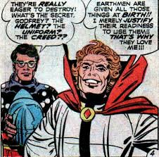 Открытки с Великолепным Годфри из Вселенной комиксов ДС скачать.