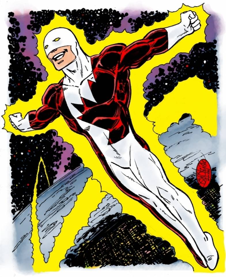 Открытки с Омегой Майклом Пойнтером из комиксов от Марвел.  