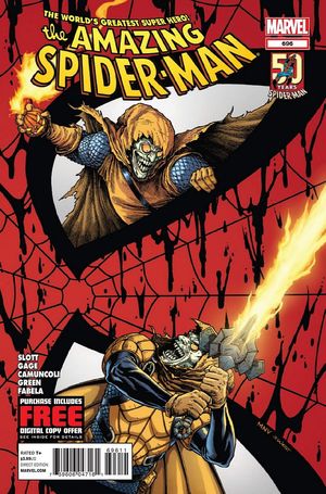 Открытки с Филом Урихом врагом Человека Паука из комиксов Марвел.