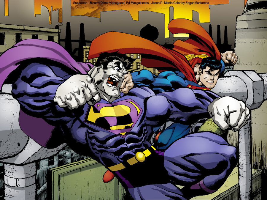 Открытки с Биззарро из комиксов Вселенной ДС скачать бесплатно.