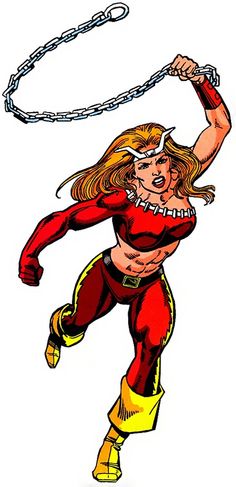 Открытки с Тундрой персонажем комиксов из Вселенной Марвел. 