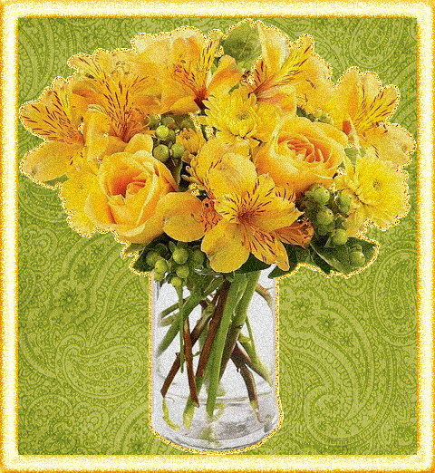 Открытки с альстромериями анимационные. Открытки с альстромериями скачать.