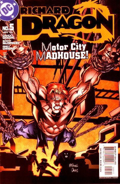 Открытки с Ричардом Драконом бесплатно от комиксов ДС скачать.