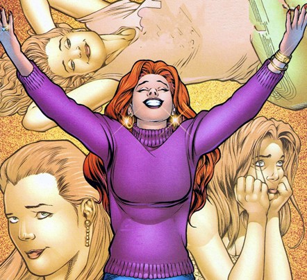 Открытки с Марло Чендлер из комиксов Вселенной Марвел скачать.