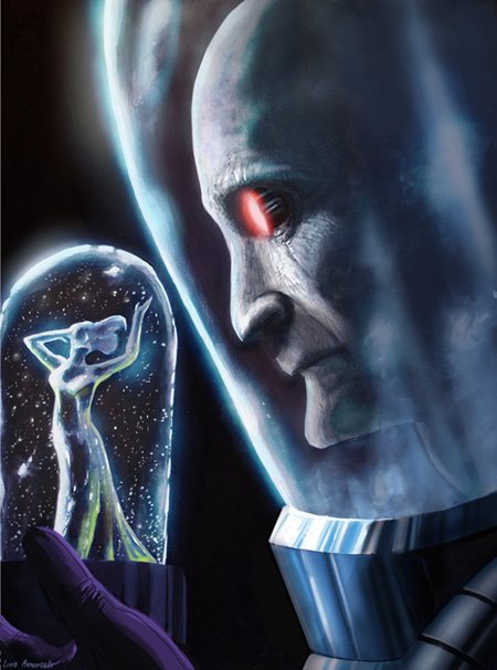 Открытки с Мистером Фризом скачать. Открытки с Мистером Фризом онлайн.