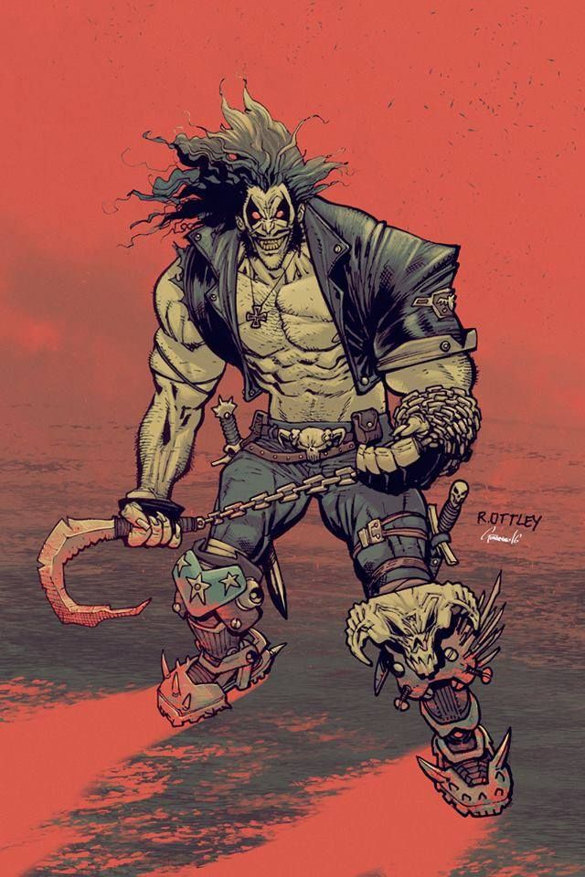 Комиксы ДС Открытки с Лобо скачать бесплатно. Открытки с Лобо онлайн.