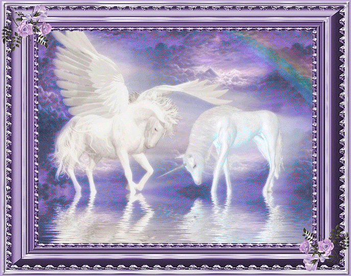 Открытки с пегасом скачать бесплатно. анимационные Открытки с пегасом.