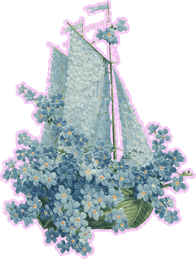 Открытки с незабудками бесплатно. Открытки с незабудками анимационные.