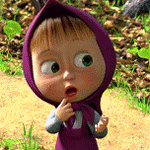 Открытки Маша и Медведь скачать бесплатно. Открытки Маша и Медведь онлайн.